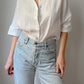 Pure linen white shirt