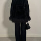 Fake shearling and mongolian coat