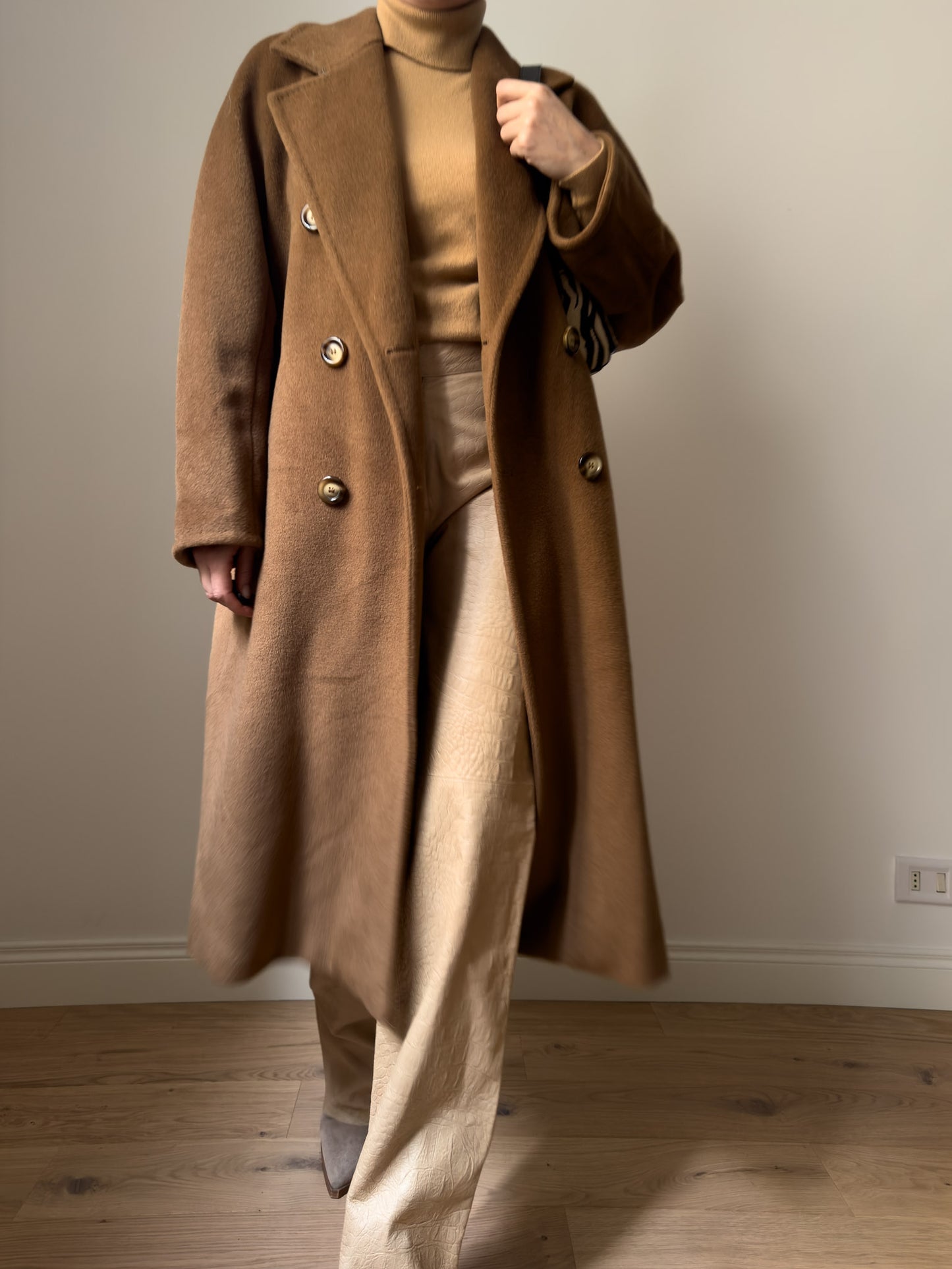 Marina Rinaldi wool and cashmere coat