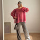 Pure silk mauve blouse