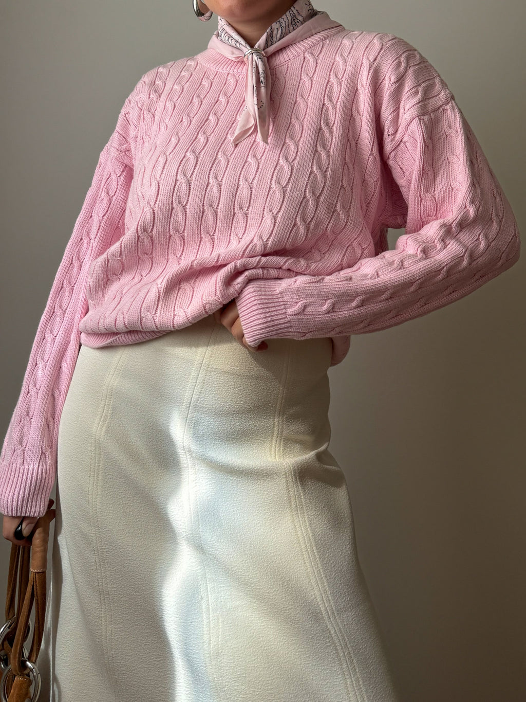 Pure cotton pink pull