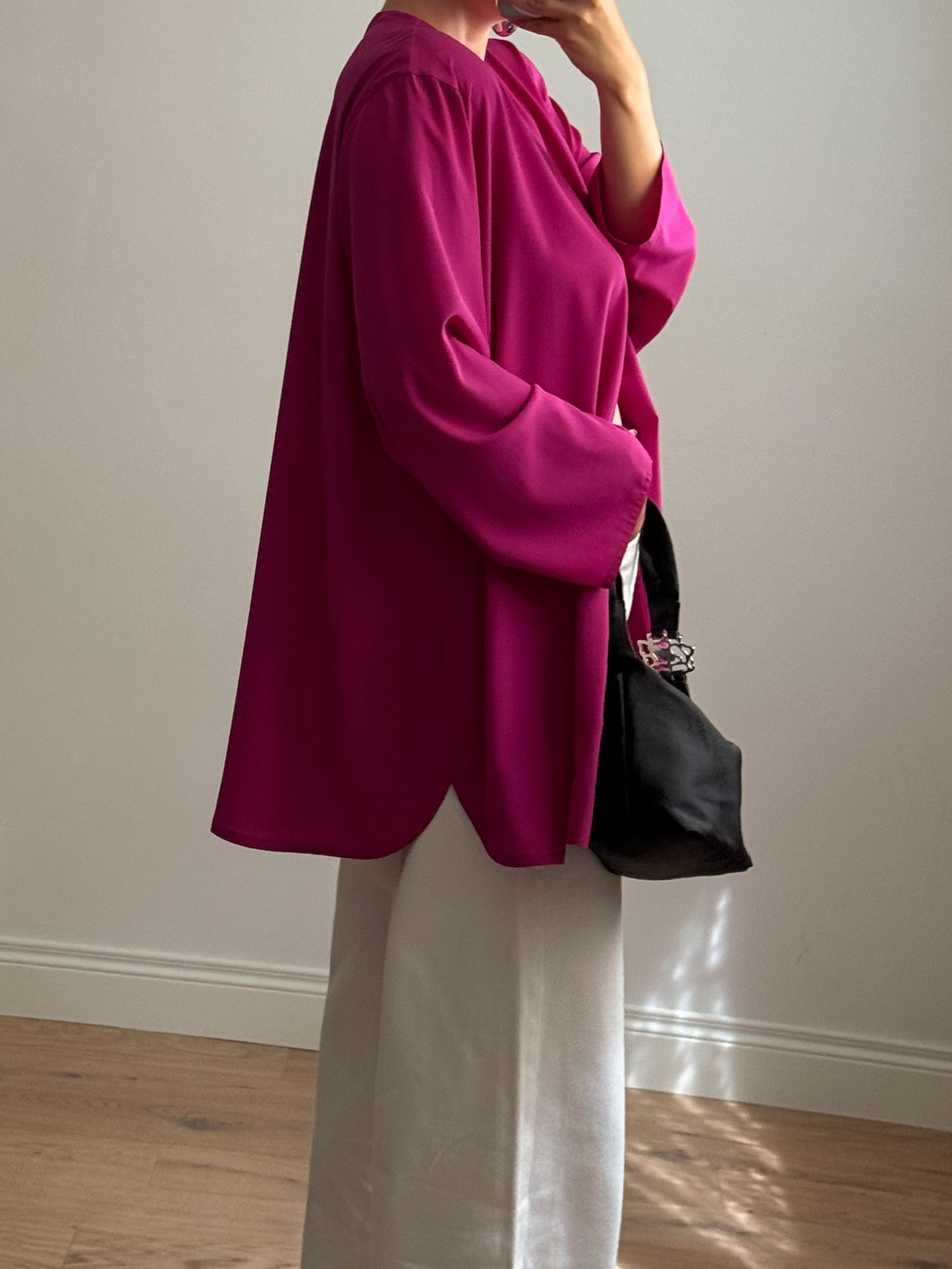 Marzotto cyclamen blouse