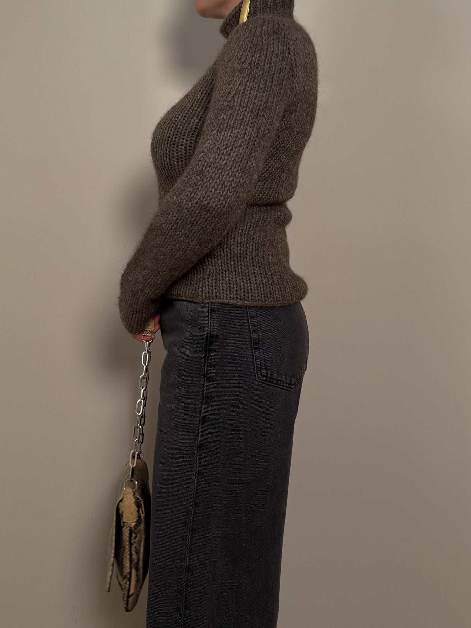 Gil Sander wool and alpaca pull