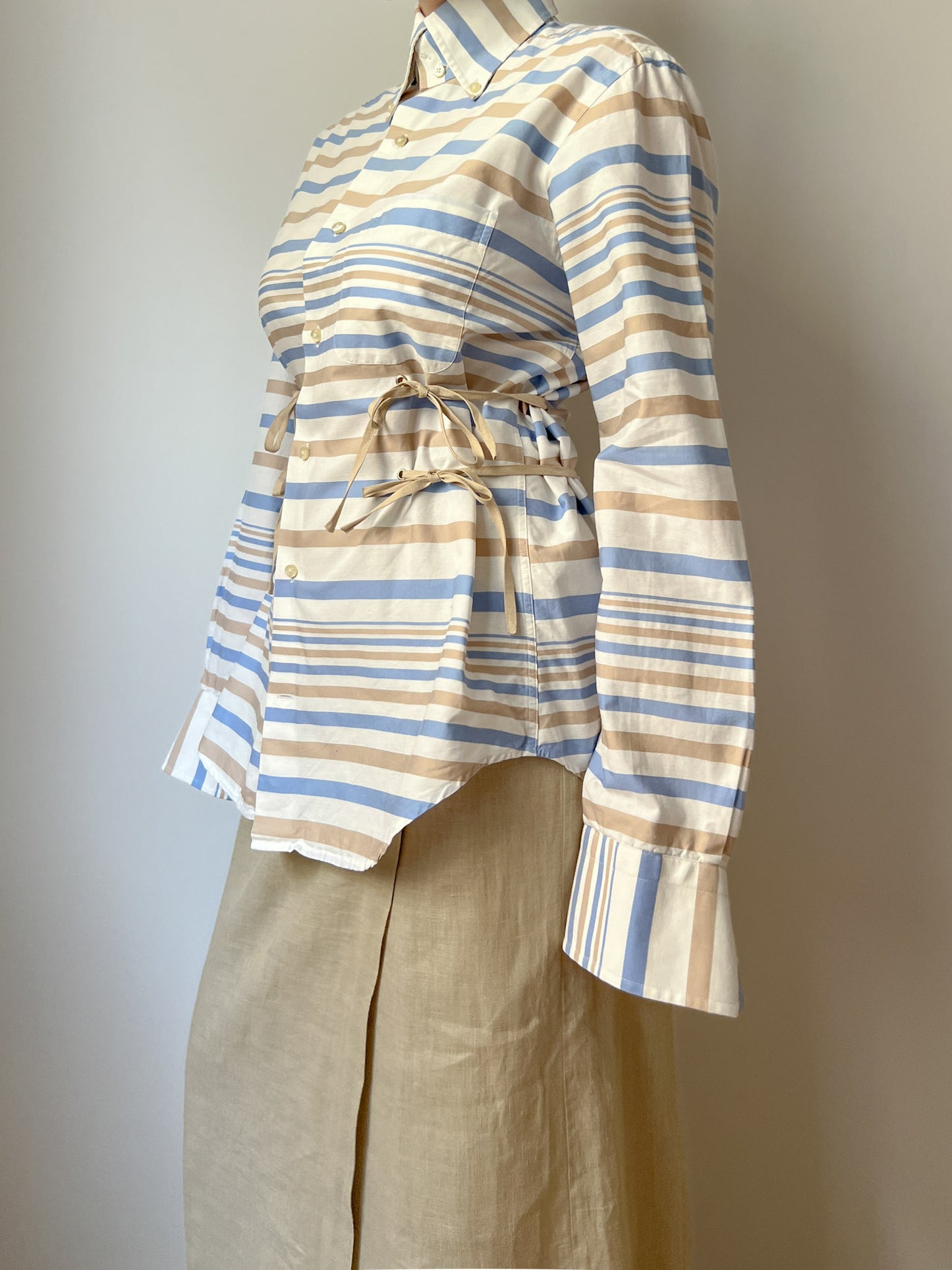 Isotta striped cotton