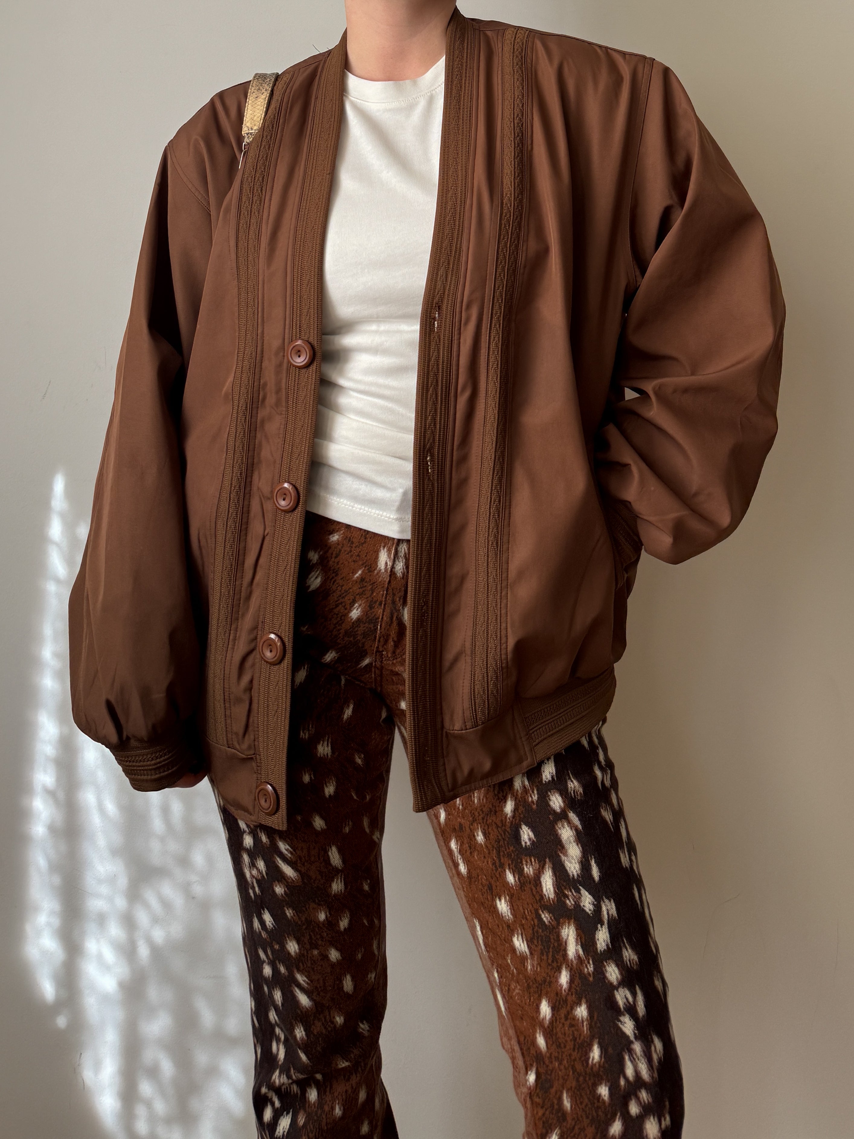 Waterproof bomber jacket