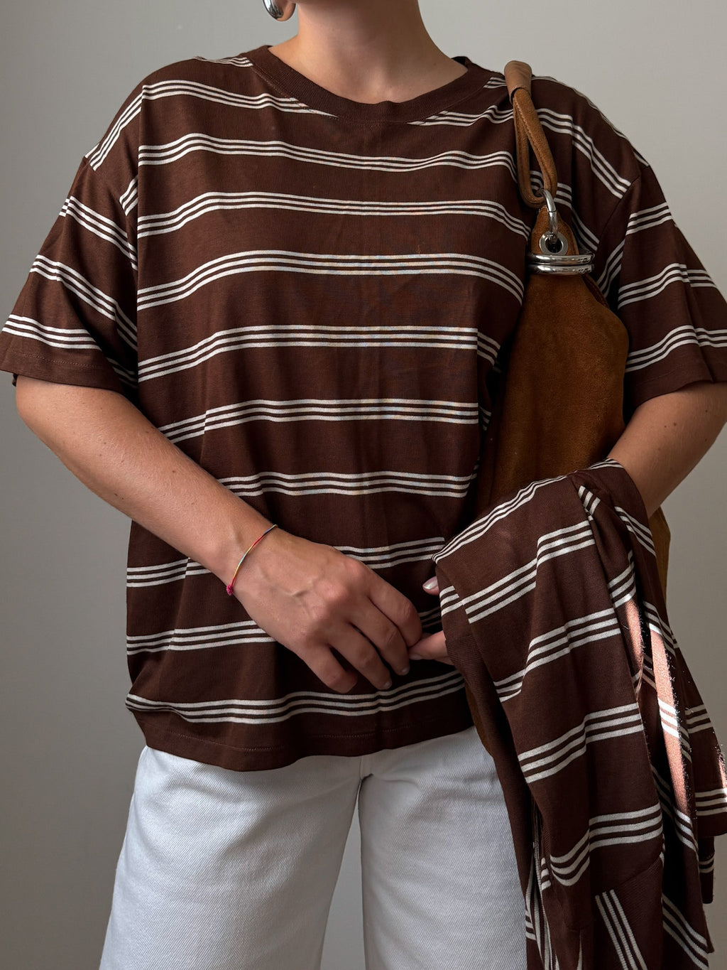 Benetton brown striped set