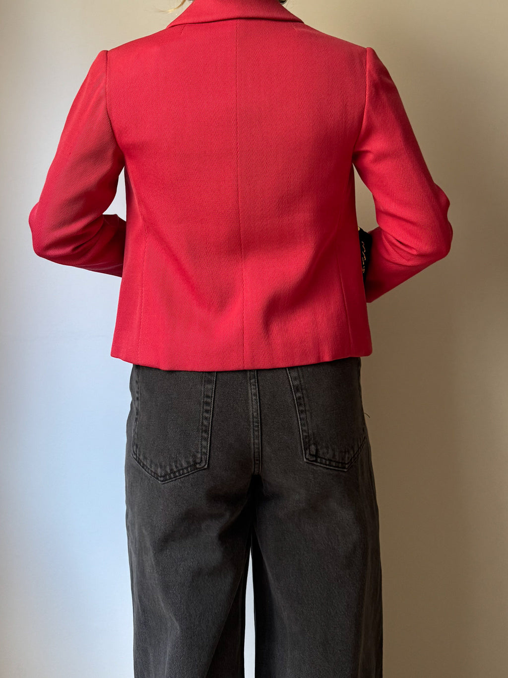 Pure wool strawberry jacket