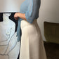 Wool blend sky top