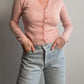 Pure cashmere pink cardigan