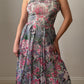 Embroidered floral romantic dress