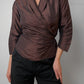 Pure silk brown blouse