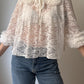 Embroidered white baby-doll
