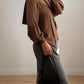 Pure silk brown blouse
