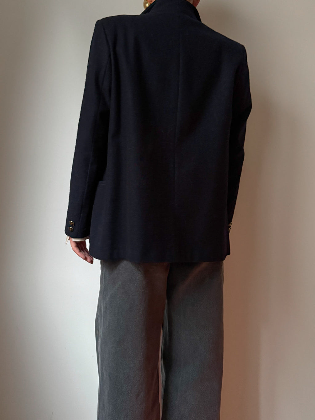 Elena Mirò wool blue blazer