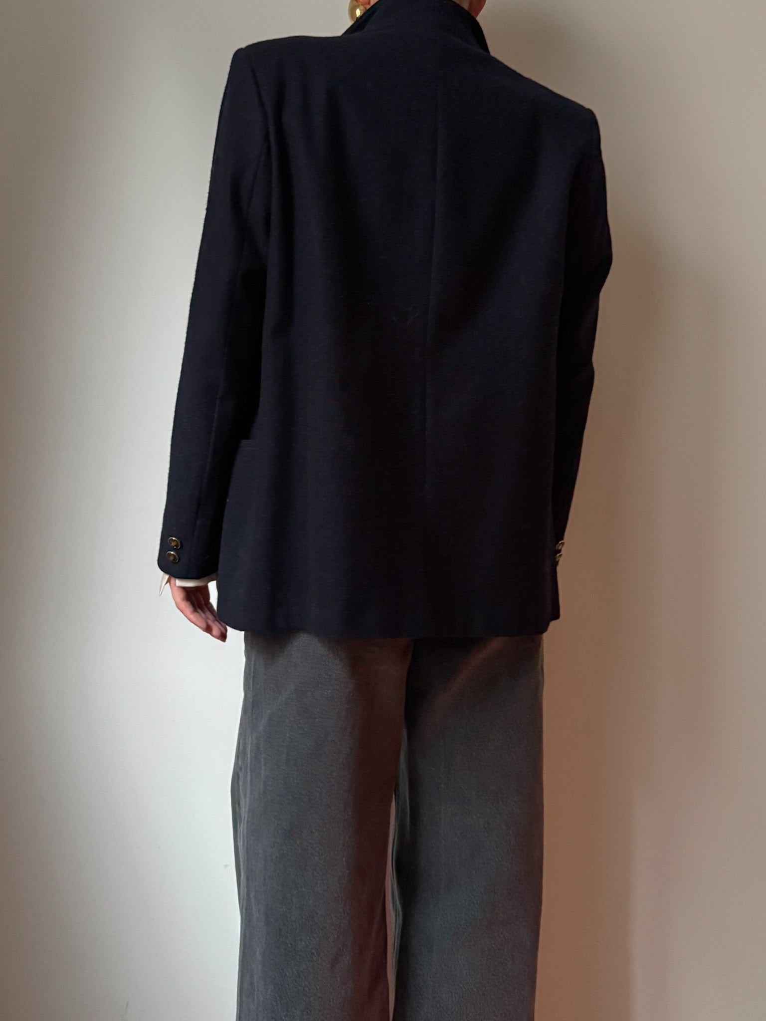 Elena Mirò wool blue blazer