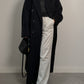 Persona wool and cashmere anthracite coat