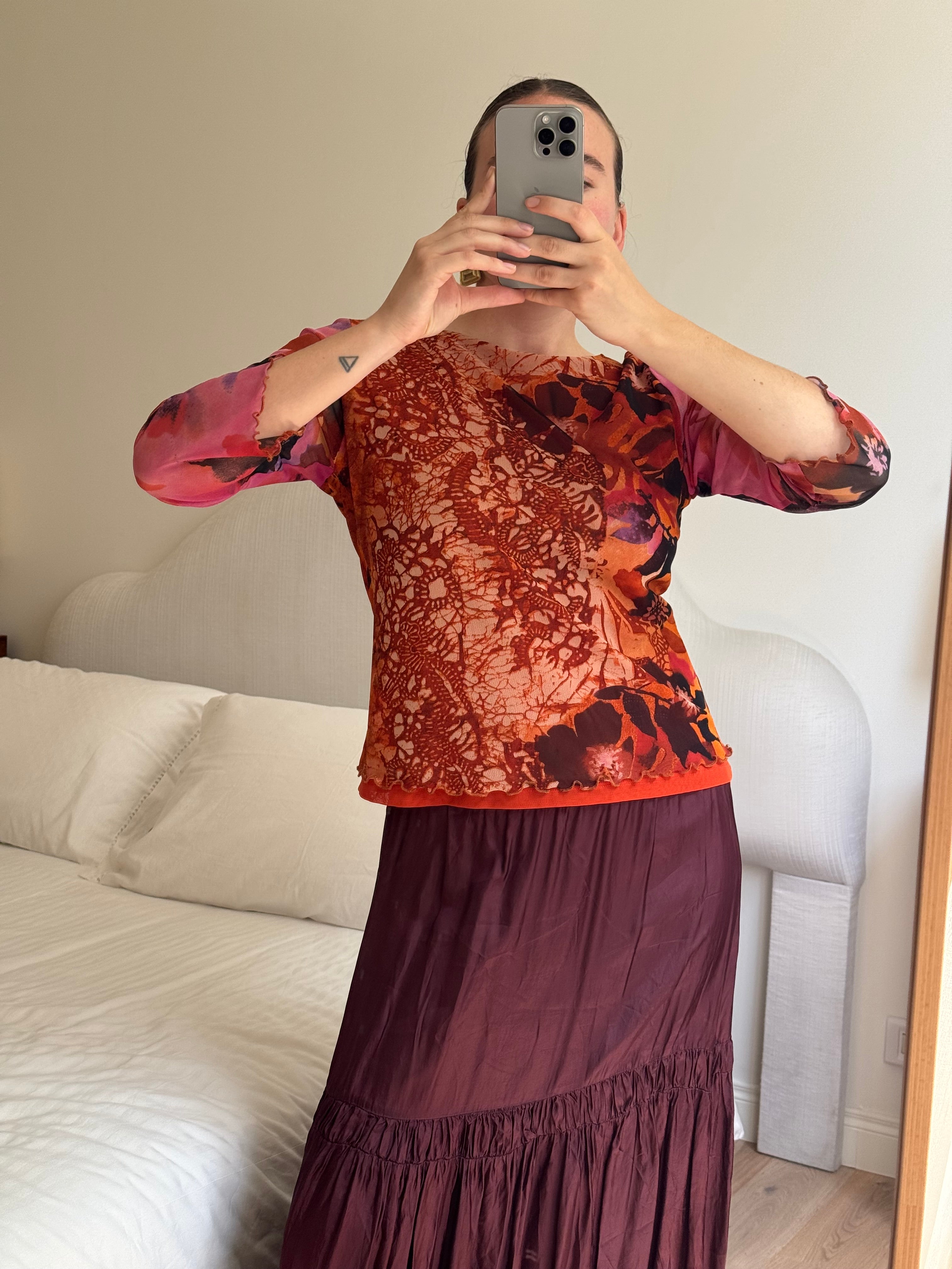 Mesh printed top