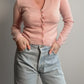 Pure cashmere pink cardigan