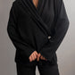 Marina Rinaldi wool black cardigan