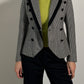 Pure wool vichy blazer