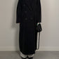 Persona wool and cashmere anthracite coat