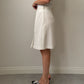 Made in Italy white skirt