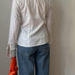 Pure cotton rouches blouse