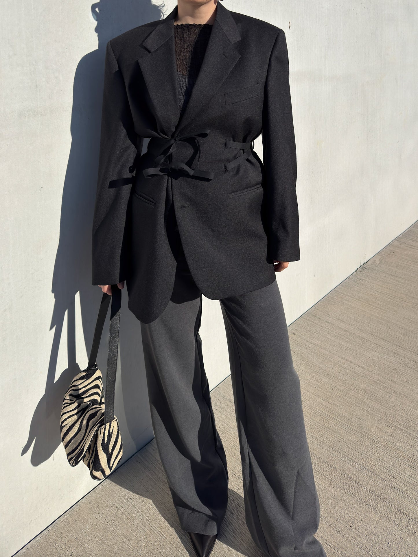Brando anthracite wool (Lebole)
