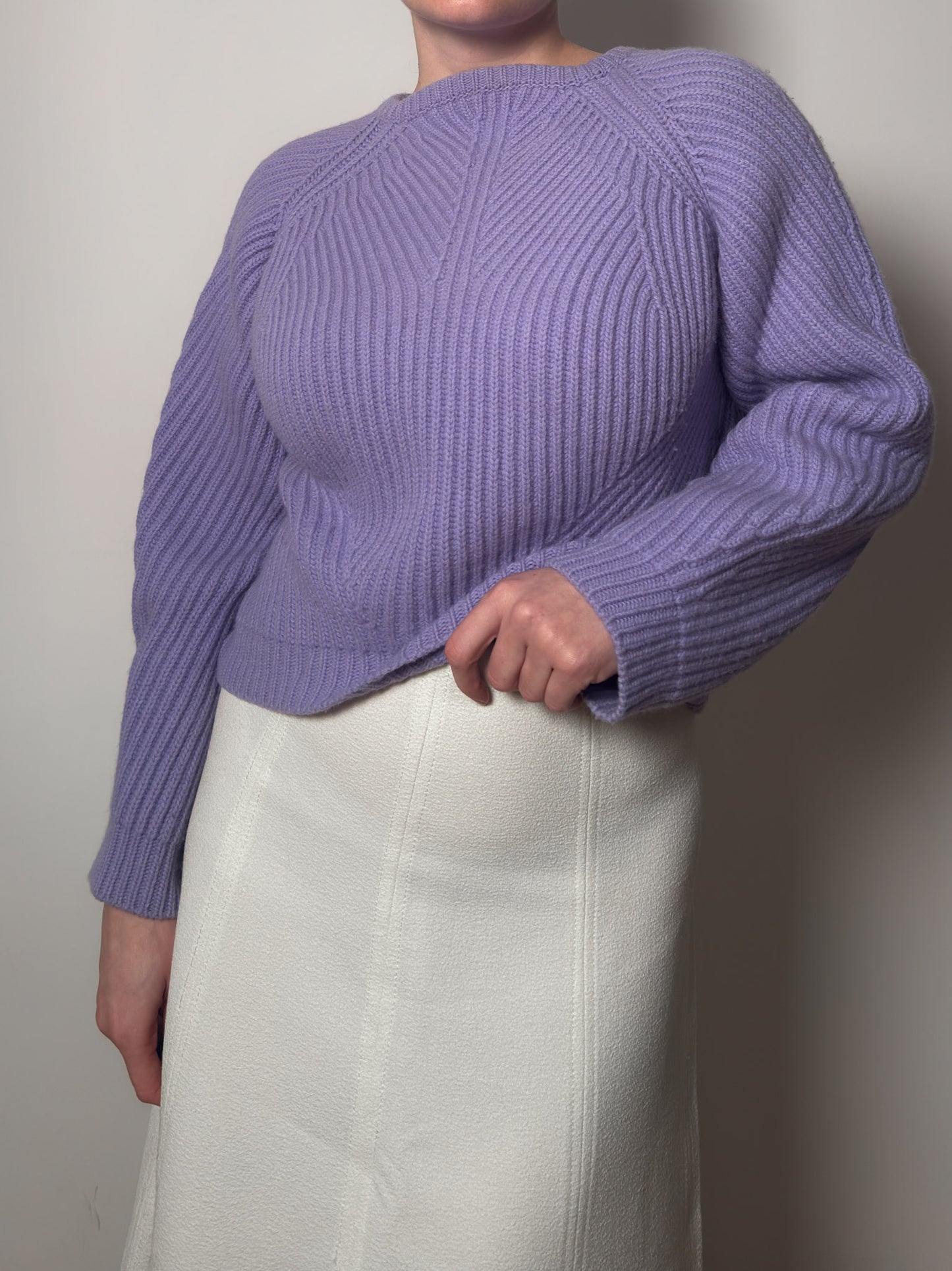 Vivetta pure wool lilac pull