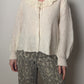 Wool blend ivory cardigan
