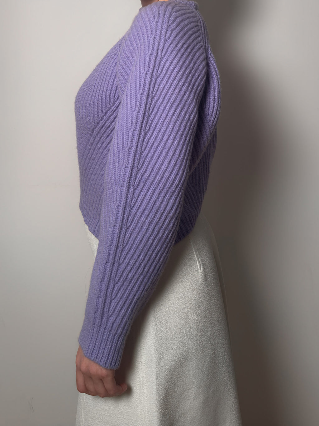 Vivetta pure wool lilac pull