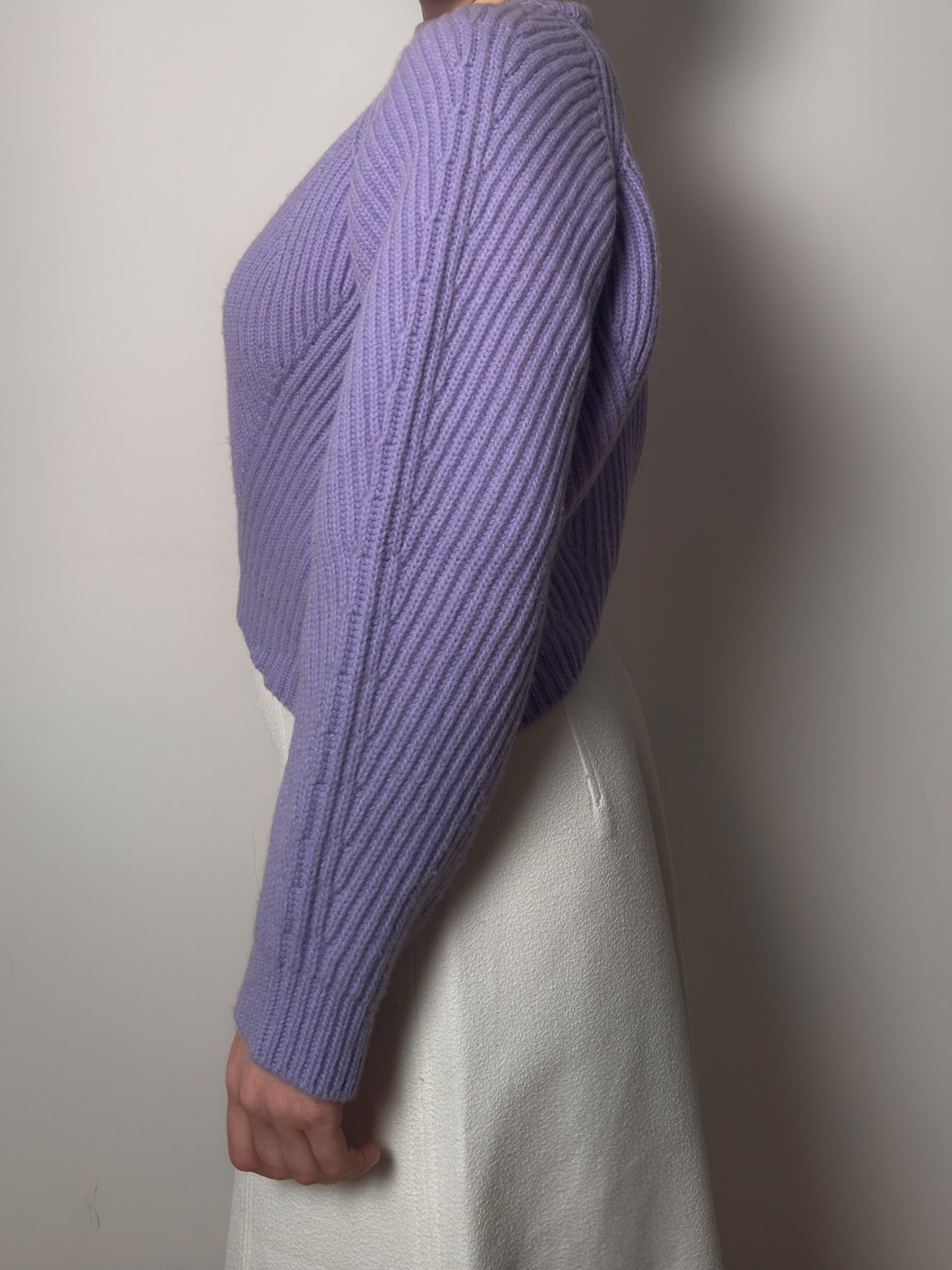 Vivetta pure wool lilac pull