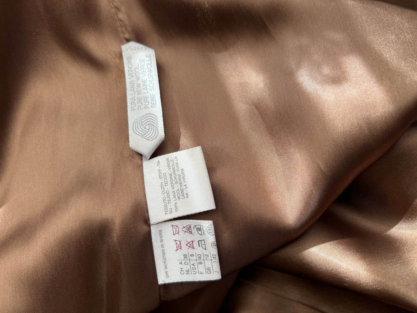 Max Mara 101801 brown icon coat