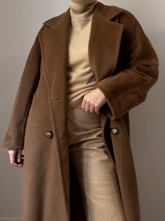 Marina Rinaldi wool and cashmere coat