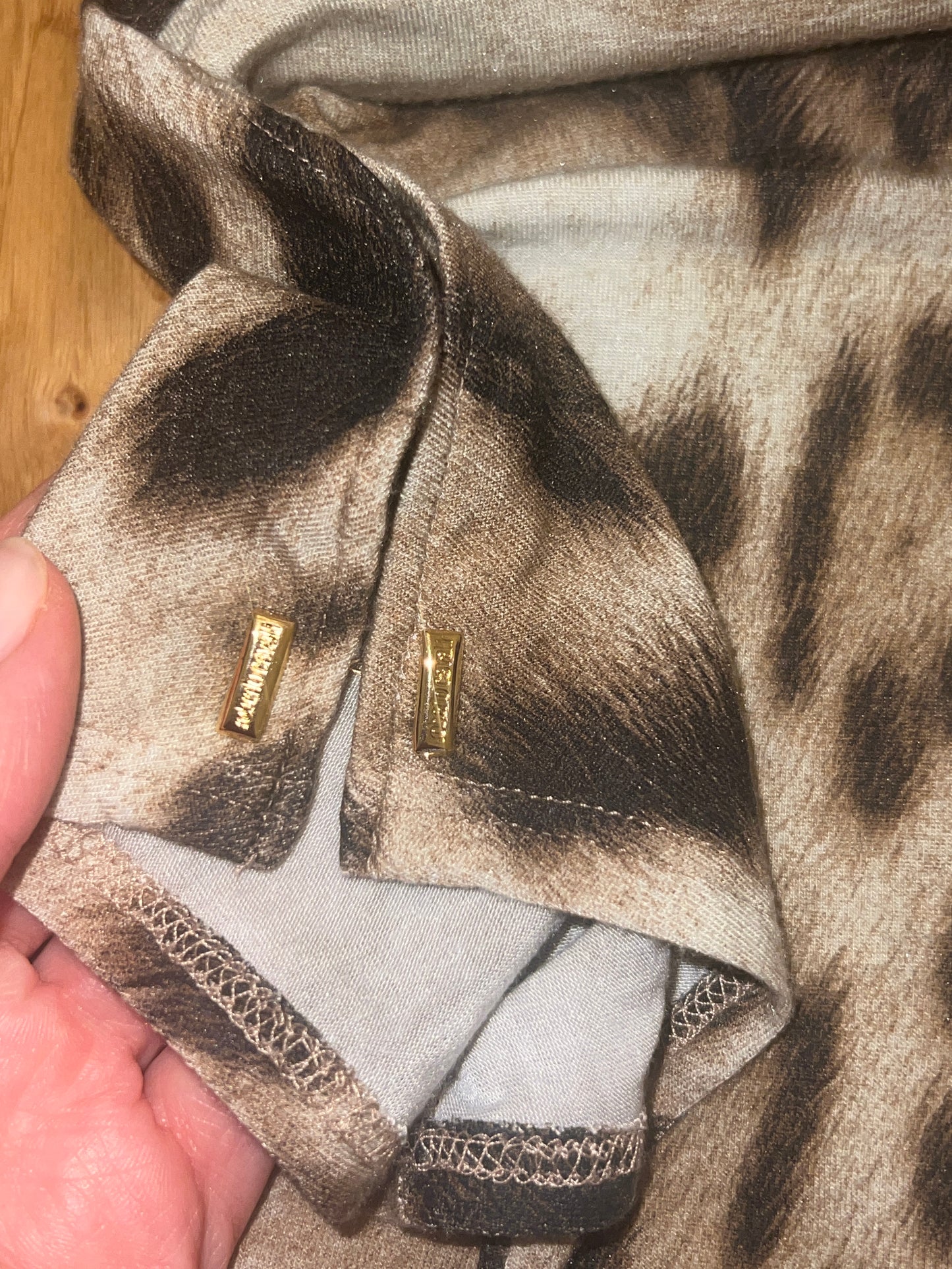 Roberto Cavalli animalier top