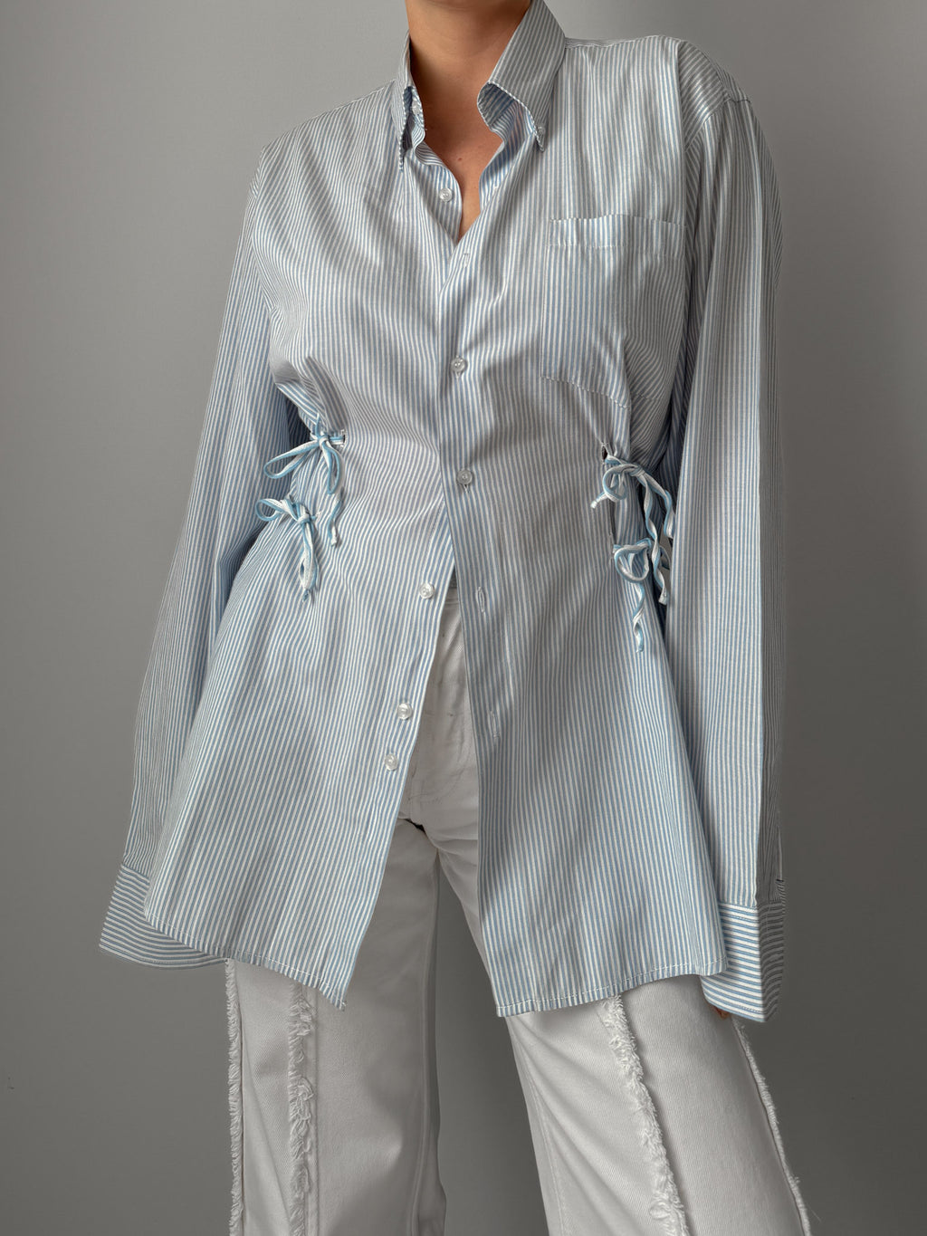Isotta striped cotton