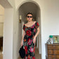 Viscose floral dress