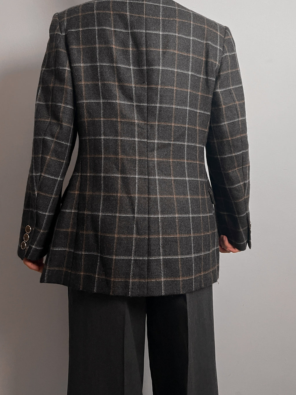 Seventy alpaca and wool blazer