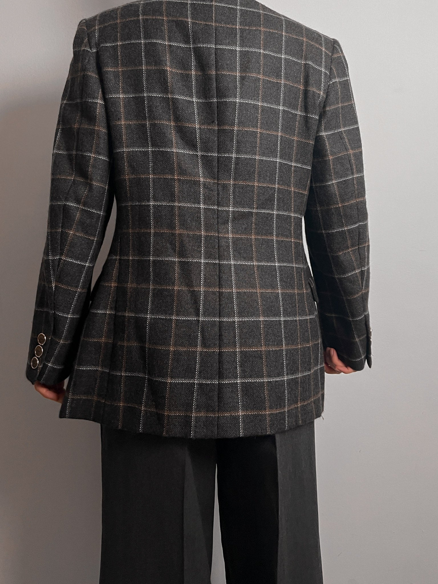 Seventy alpaca and wool blazer