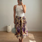 Pure cotton floral skirt