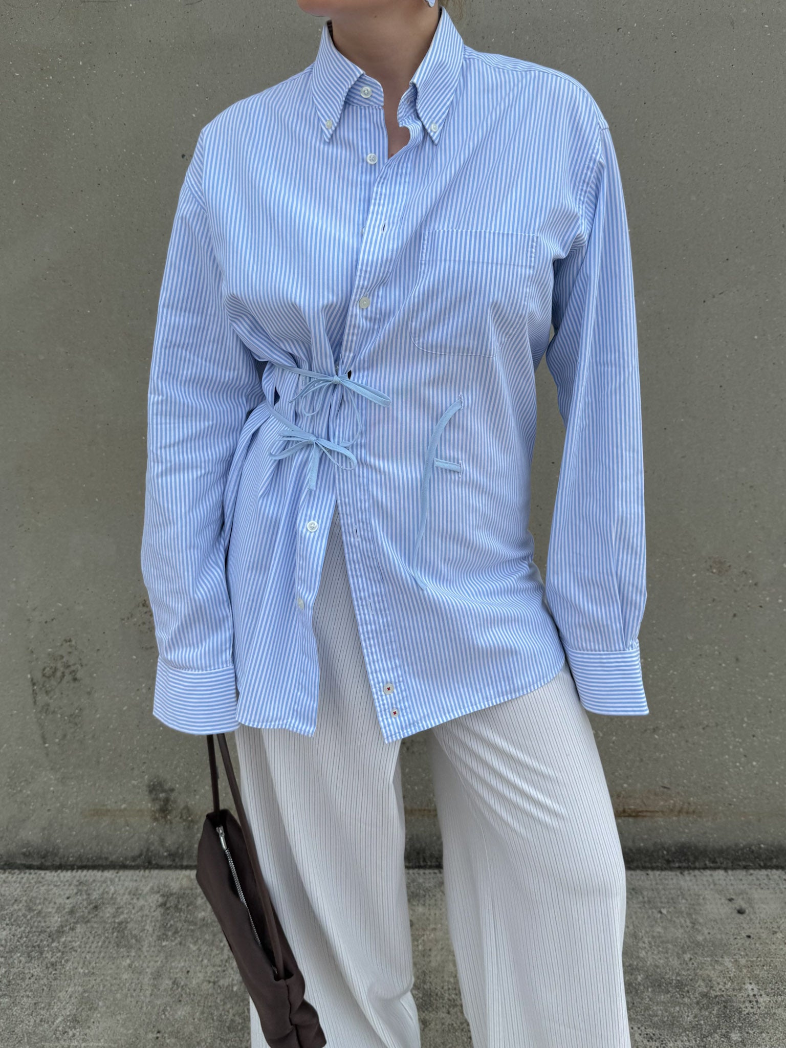 Isotta striped sky cotton