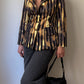 Moschino printed blazer