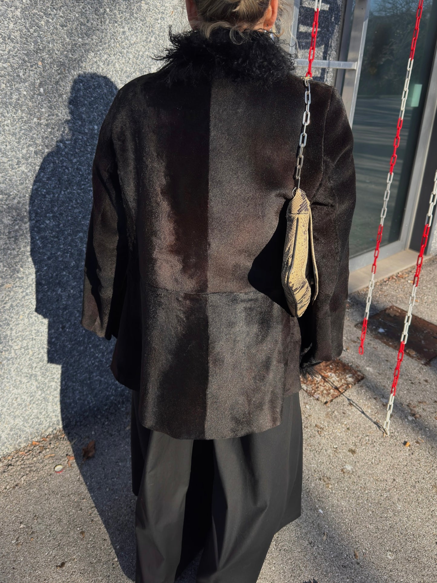 Vintage black fur