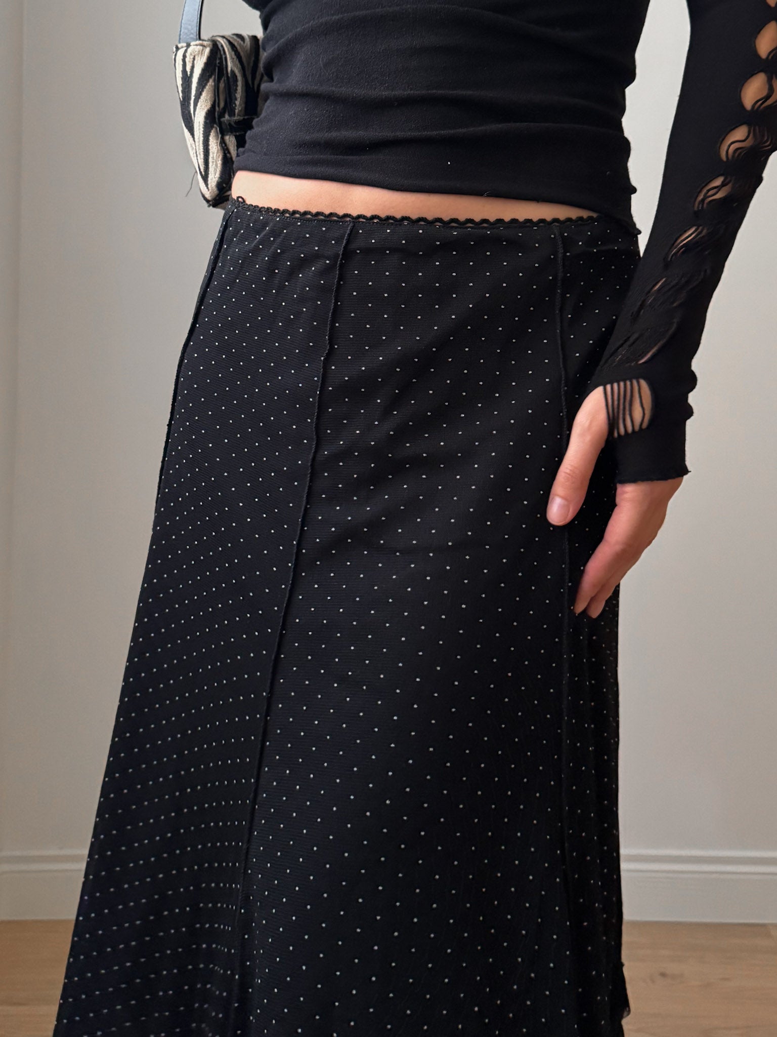 Stretch pois skirt