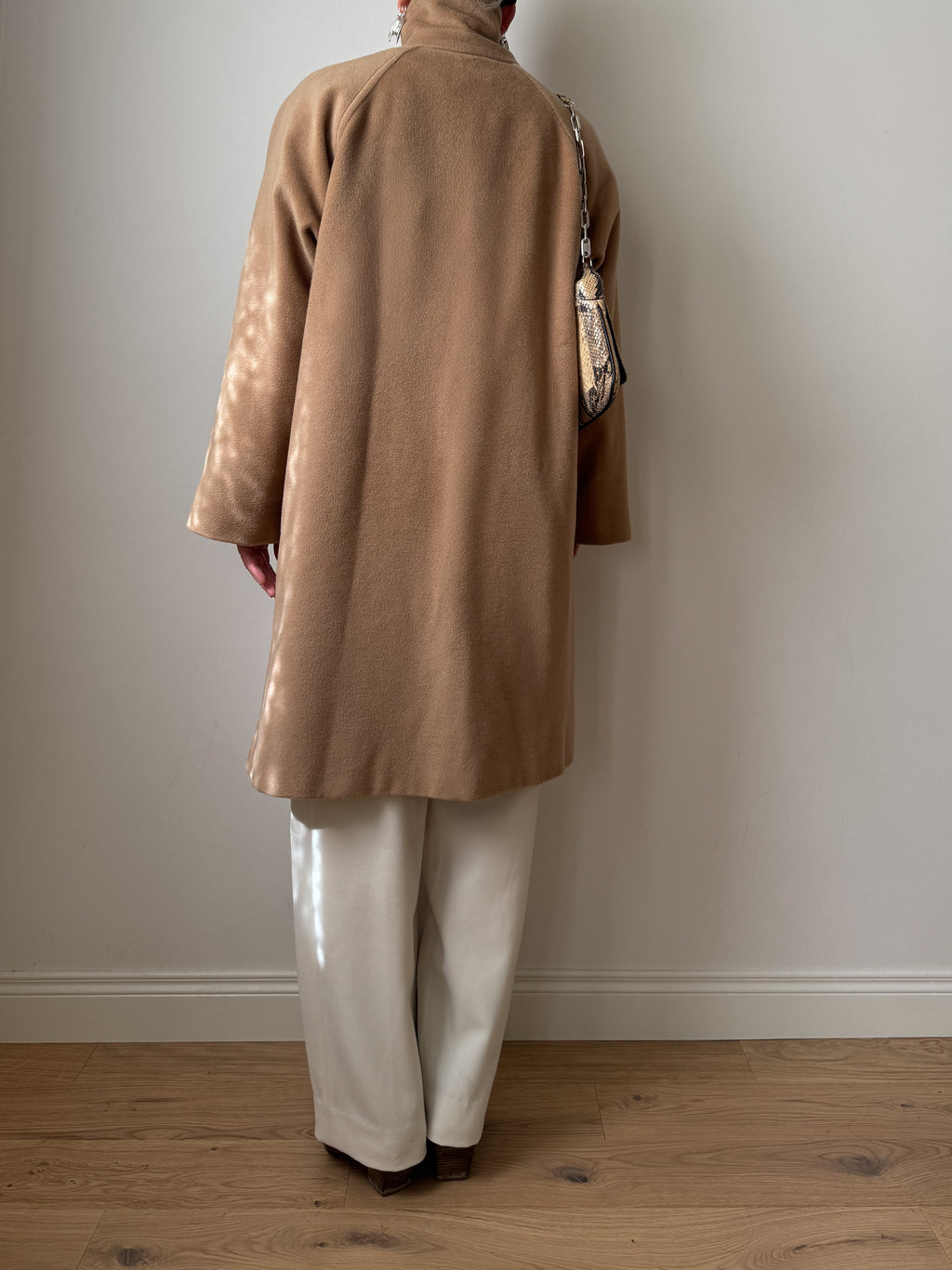 Max Mara pure wool camel caban