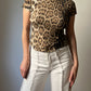 Roberto Cavalli animalier top