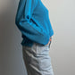 Merino wool azure sweater