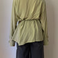 Pure silk green shirt