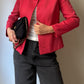 Pure wool strawberry jacket