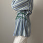 Isotta striped cotton